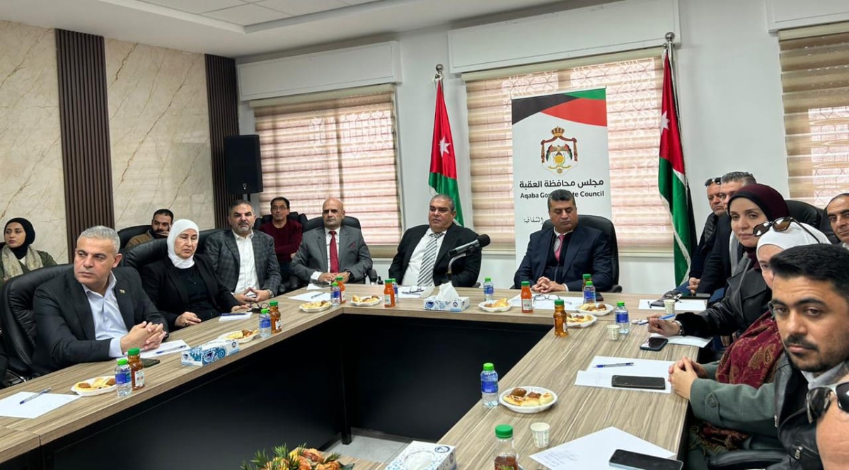 مجلس محافظة العقبة يحقق 85 بالمئة إنجازاً تنموياً ويعلن مشاريع 2026