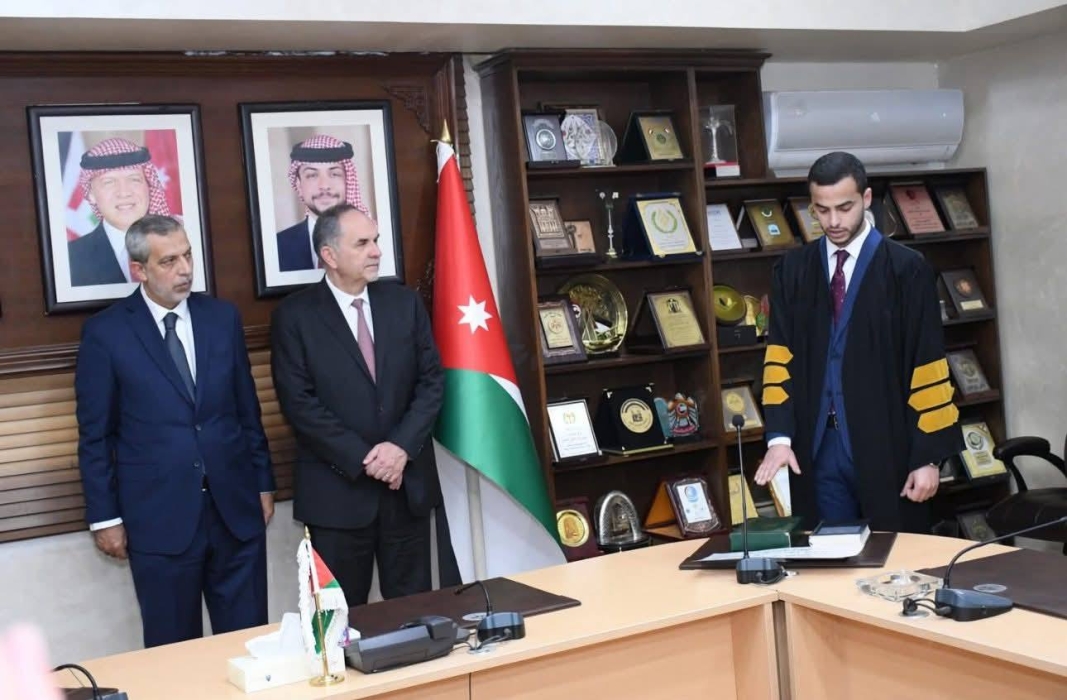 مبارك للأستاذ المحامي أحمد معروف الغنانيم