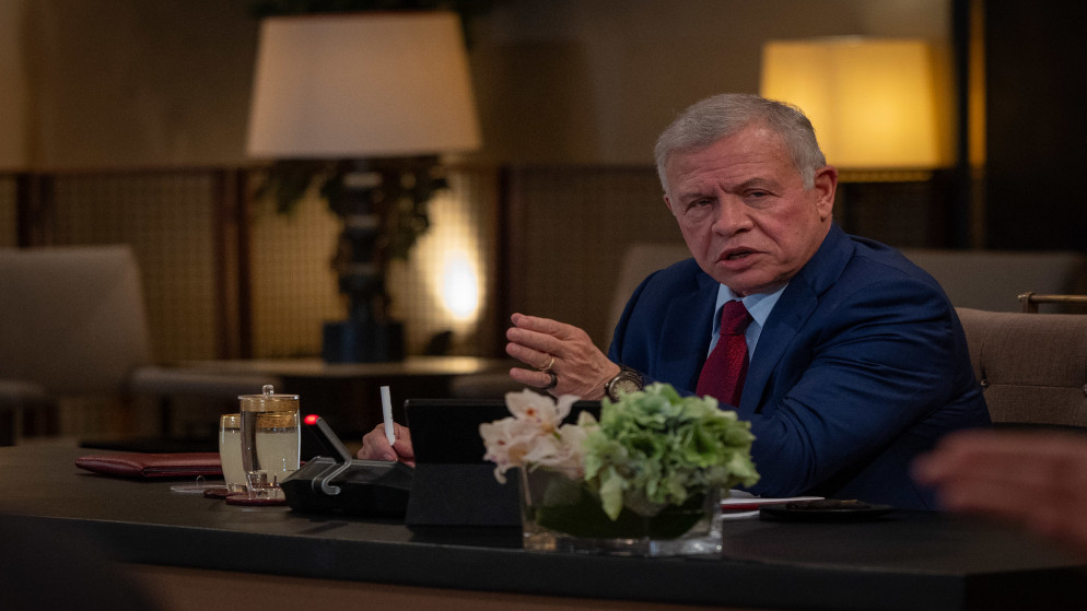 الملك يتلقى دعوة من ترامب للانضمام لمجلس السلام